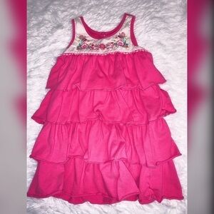 Chelsea’s Corner Tiered Ruffle Dress 4 5